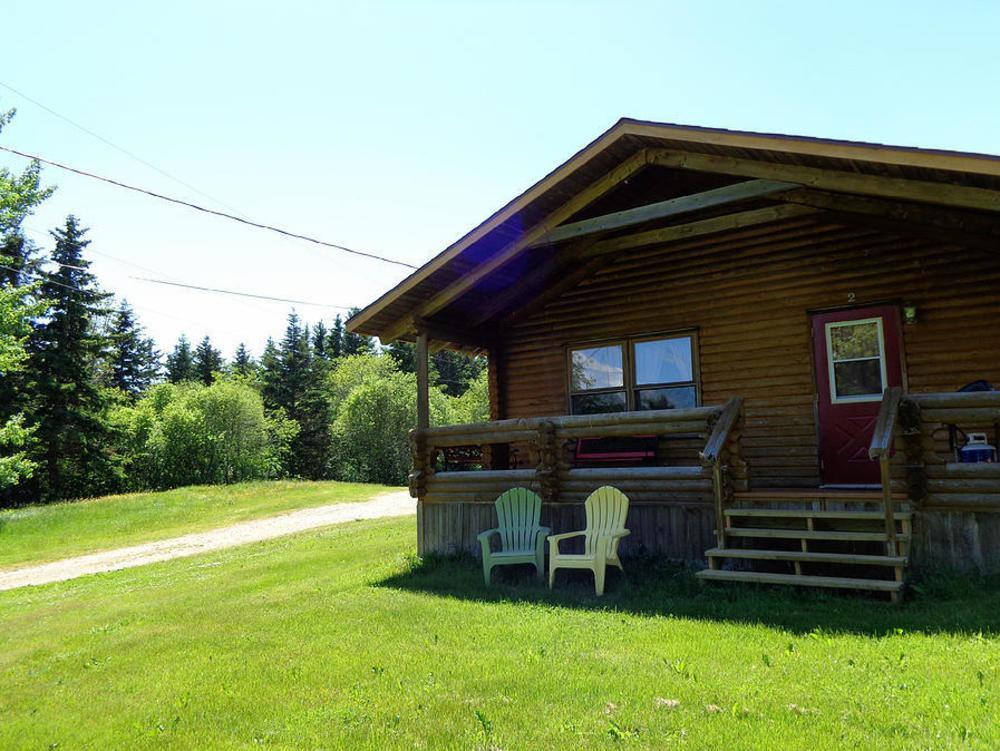 Cajun Cedar Log Cottages Margaree Forks Eksteriør bilde