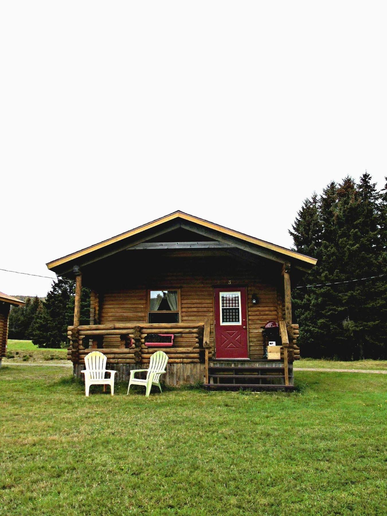 Cajun Cedar Log Cottages Margaree Forks Eksteriør bilde