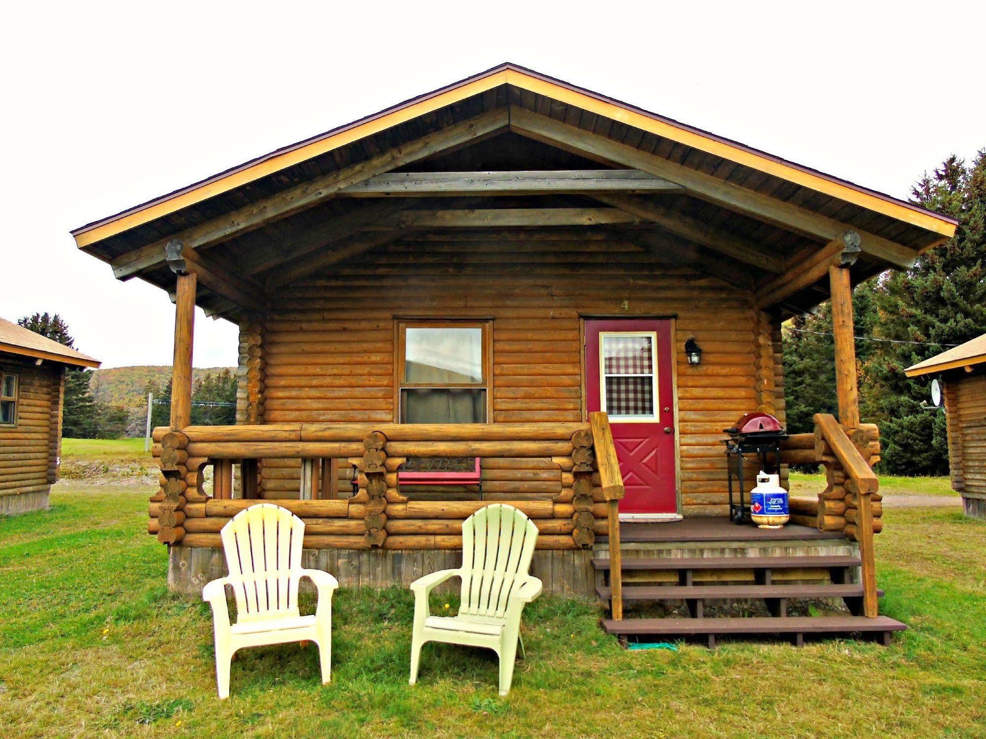 Cajun Cedar Log Cottages Margaree Forks Eksteriør bilde