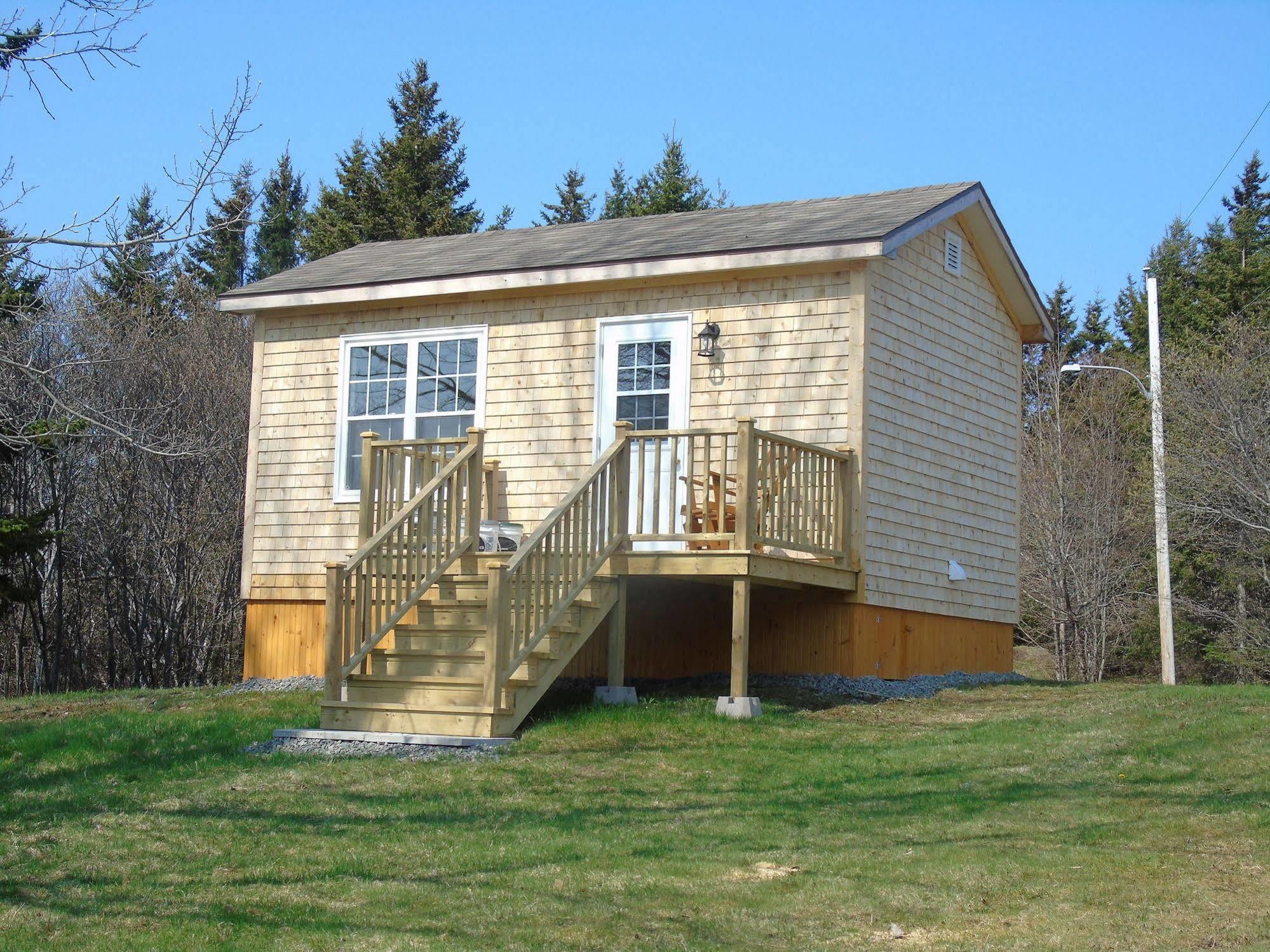 Cajun Cedar Log Cottages Margaree Forks Eksteriør bilde